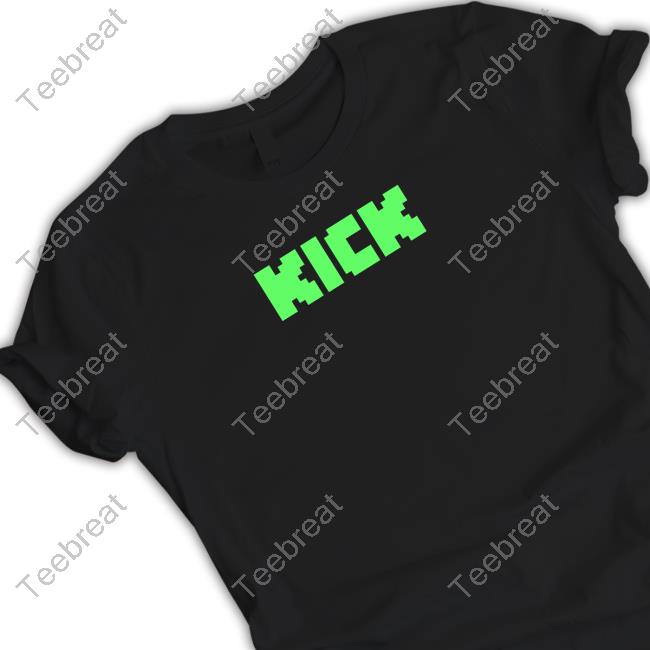 Official Kick Merch Kick Black Shirts
