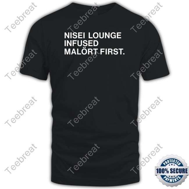 Obvious Shirts Merch Nisei Lounge Infused Malört First T-Shirt