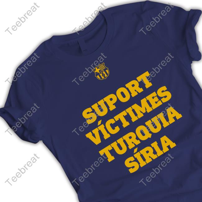 Official Suport Víctimes Turquia Síria Tee Shirt