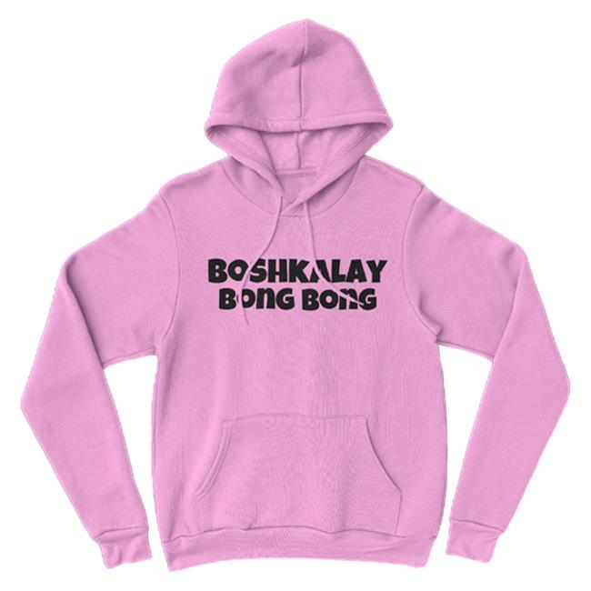 Official Daydrian Harding Merch Daydrian Harding Boshkalay Bong Bong Pink Pull Over Hoodie DaydrianHarding