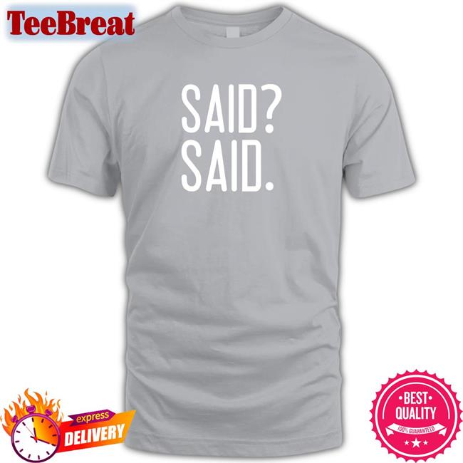 Barstool Sports Store Said Said Hoodie