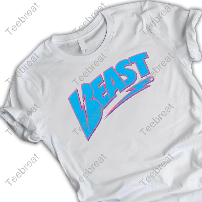 Mrbeast Merch 3D Bolt S/Sleeve Tee