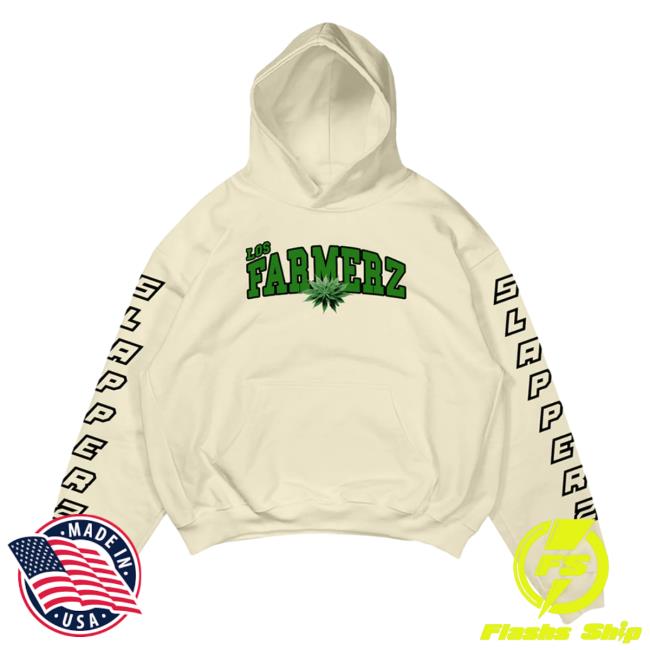 Official Rancho Humilde Store Slapperz Los Farmers Crewneck Sweatshirt