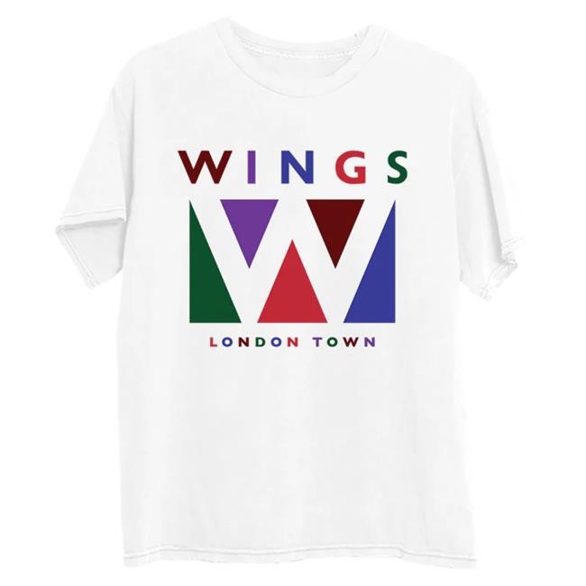 Official Paul McCartney Merch London Town Logo Shirt PaulMcCartney