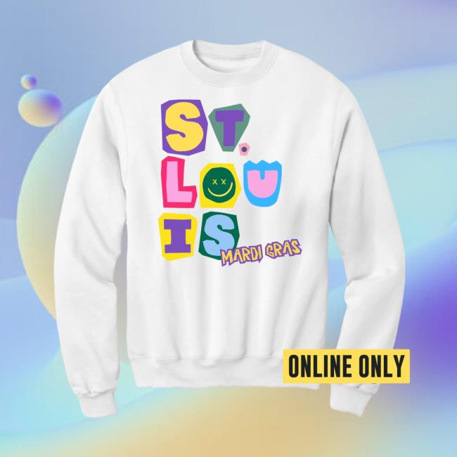 Official Arch Apparel Champion Mardi Gras White Sweaters