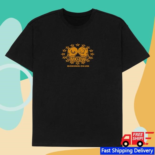 Official Dreamwolf & Madkat Store Shop Merch The Boxing Club - Relaxed Fit Black Top Shirt