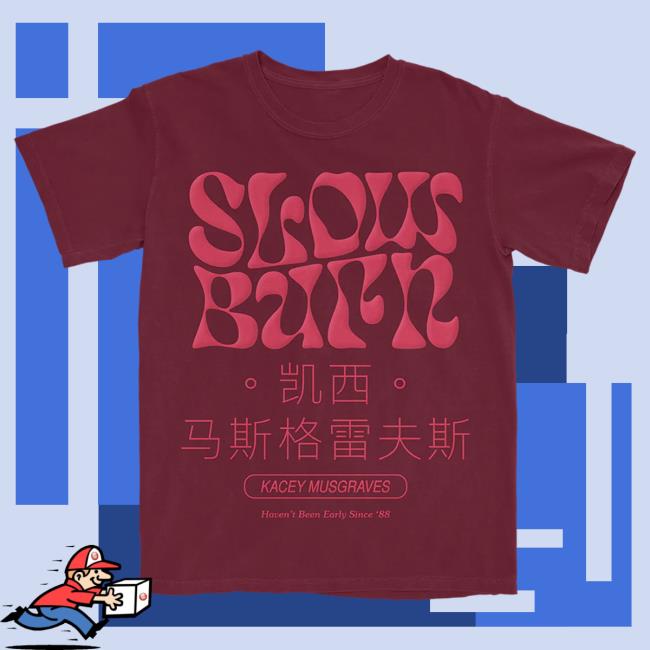 Official Kacey Musgraves Merch Store Shop K A C E Y M U S G R A V E S Slow Burn Beijing Tee Shirt KaceyMusgraves Spaceykacey