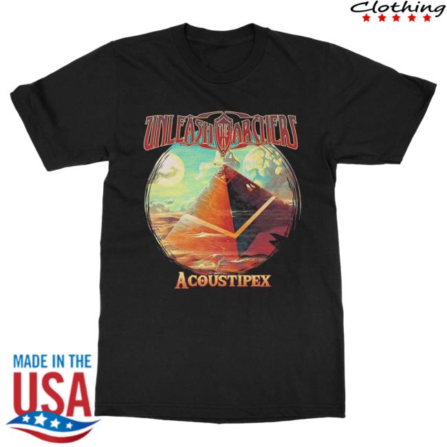 Official Indie Merch Store Shop Unleash The Archers "Acoustipex" Shirt IndieMerchStore