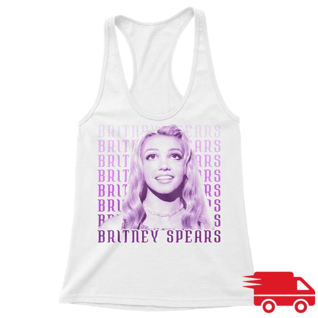 Official Britney Spears Merch Store Britney Spears Lucky Tank Top (Women) T Shirt Britney Spears Apparel Clothing Shop BritneySpears