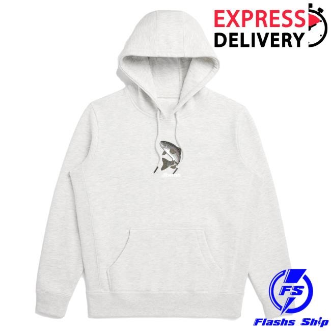 Official Jiberish Clothing Catch & Release Hoody Ash