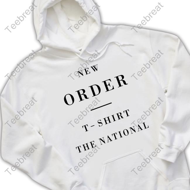 New Order T Shirt The National Brooklyn 1999 T Shirt