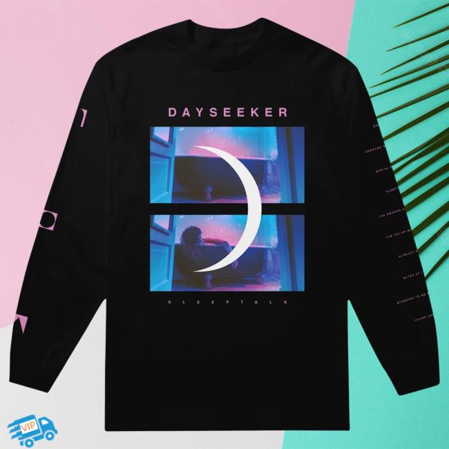Official Dayseeker Merch Store Diptych Black Long Sleeve Shirt New Dayseeker Shop