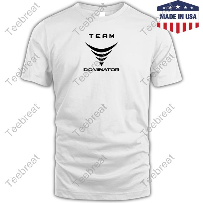 Official Reed Timmer Merch Team Dominator Minimal Logo Tee Shirt