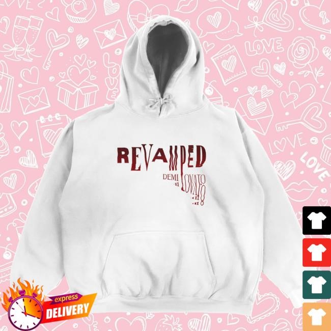 Official Demi Lovato Merch Store Shop Demi Lovato Revamped Tracklist Hoodie DemiLovato