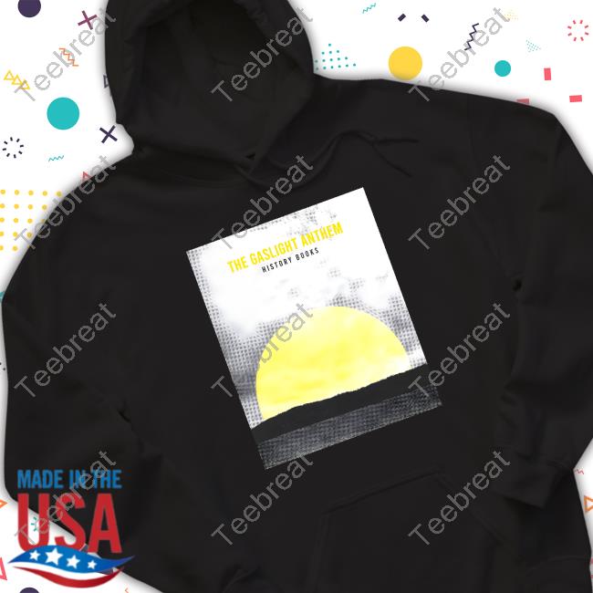 The Gaslight Anthem Merch The Gaslight Anthem History Book Tee Shirt