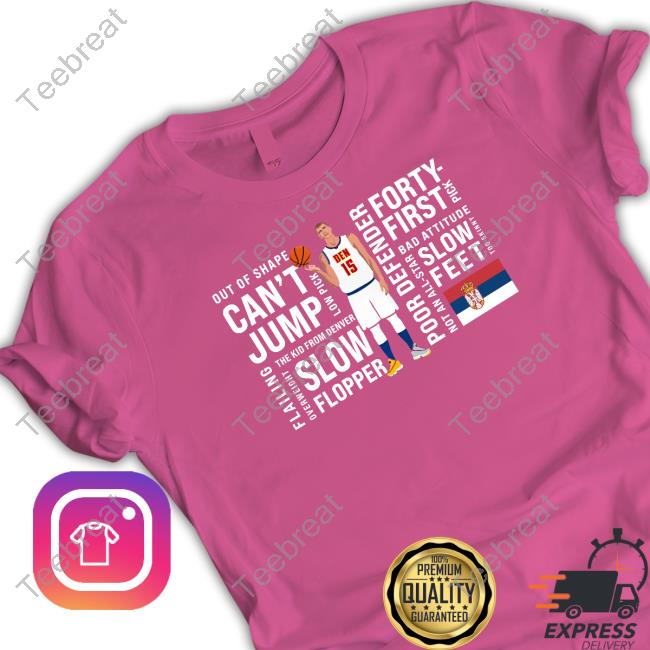 Official Jokic MVP Tee Shirt