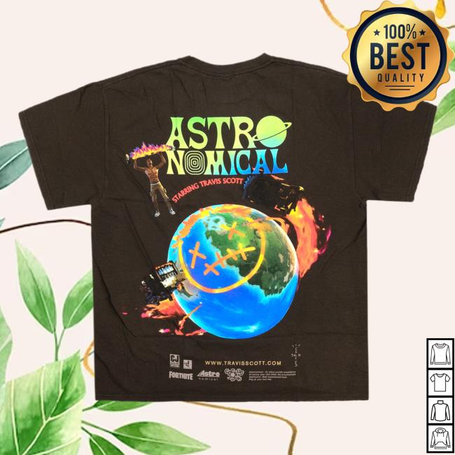 Official Travis Scott Merch Store Travis Scott The Scotts Sicko Event Long Sleeve Top Shirt Brown TravisScott Shop