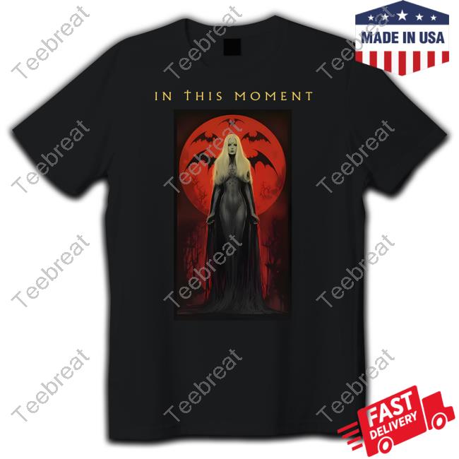 In This Moment Merch Batty Night Tee