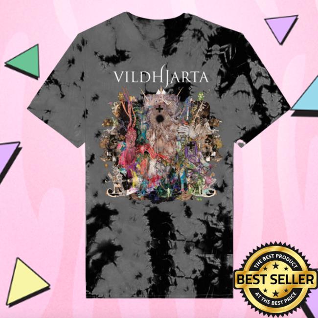 Official Vildhjarta Merch Kristallfågel Tie Dye Hoodie
