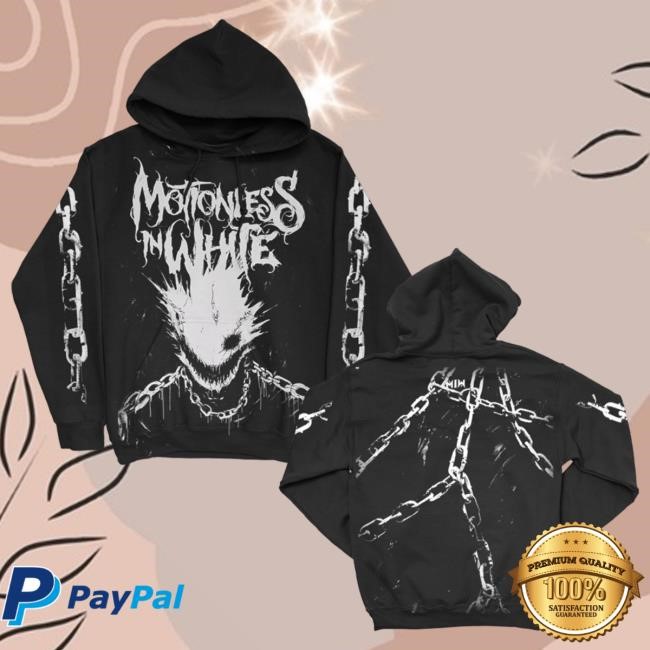 Official Miwmerch Motionless In White I Am Unstoppable Hoodies (Black) Miw Merch Store
