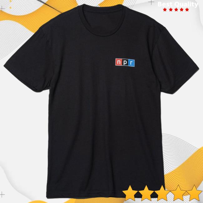 NPR Merch Shop NPR Black Classic New Shirt