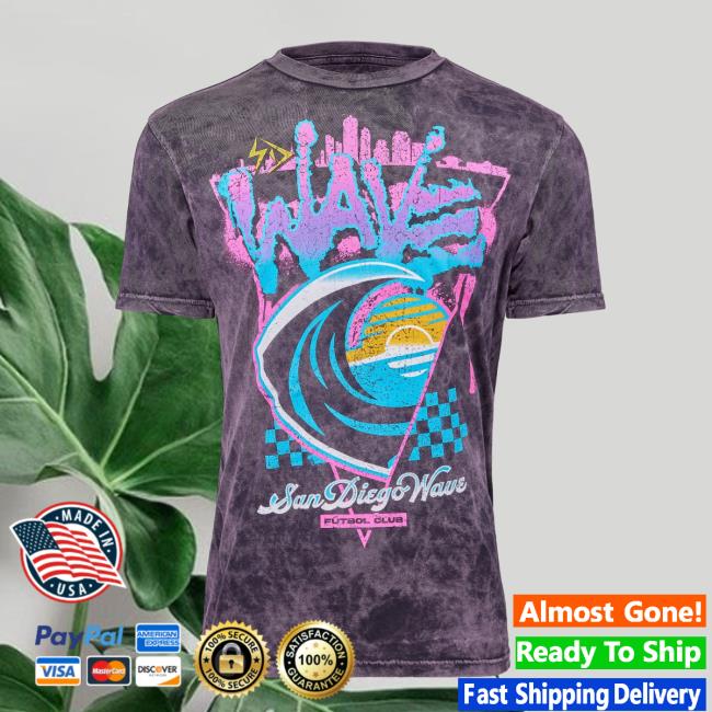 Official San Diego Wave Fc MerchUnisex San Diego Wave Fc Wild Collective Concert Style Tee