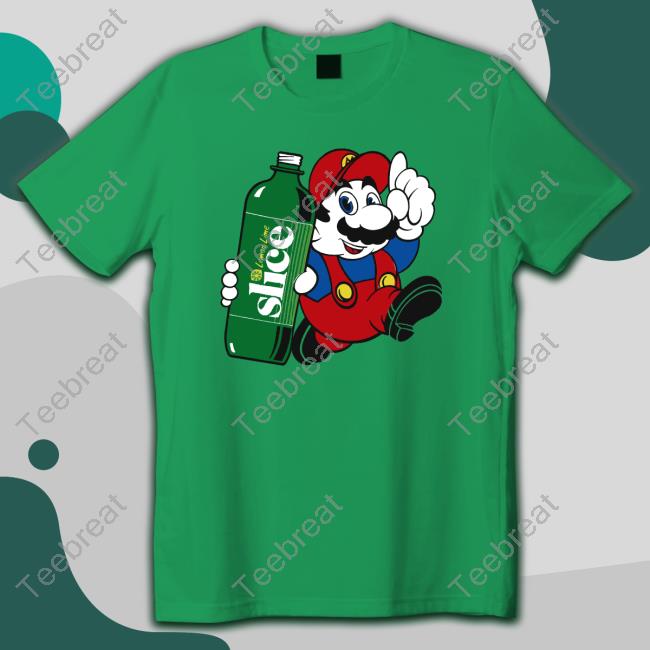Lemon Lime Slice Super Mario Shirt