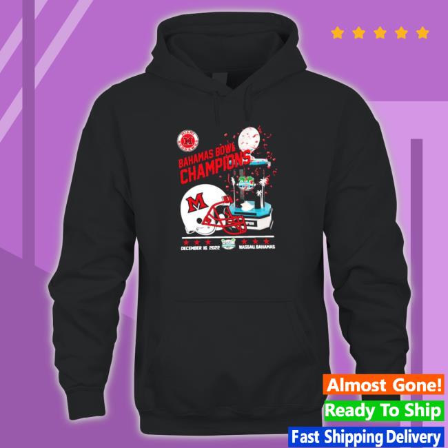 Miami RedHawks Bahamas Bowl Champions 2022 Tee Shirt