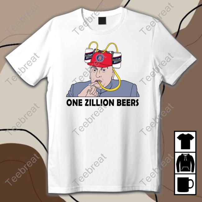 Barstool Sports Store One Zillion Beers T Shirt Not Robert Griffin Pseudo RGIII