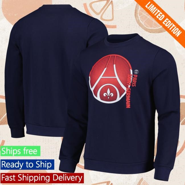 Store3 Psg Big Logo Black - Mens LS Hoodie