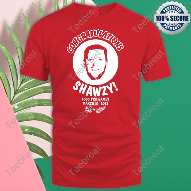 Congratulations Shawzy Shirt Red
