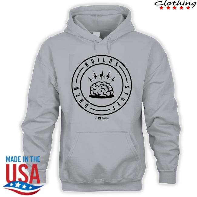 Drew Builds Stuff Merch Drew Builds Stuff Logo Tee Shirt