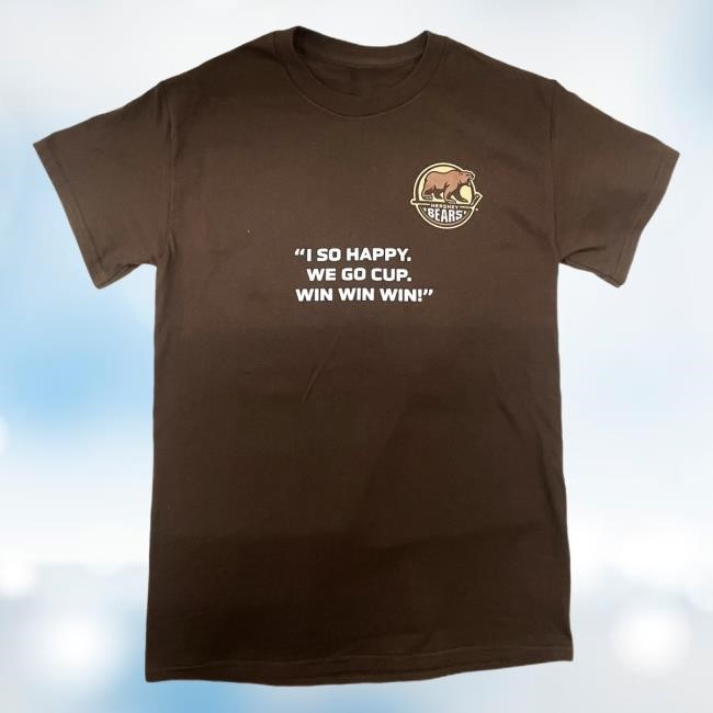 Official Hershey Bears Merch Store Hershey Bears 2024 Calder Cup Playoffs Miroschnichenko Player Crewneck Hersheybears