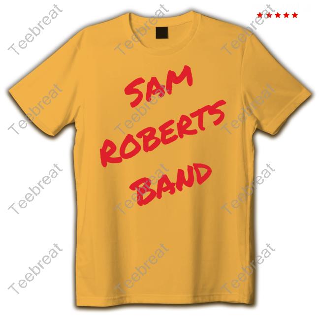 Official Sam Roberts Band T Shirt