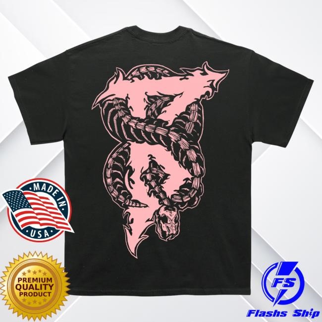 Official Beartooth Merch Store Beartooth Metal Snake T Shirt Beartooth Band