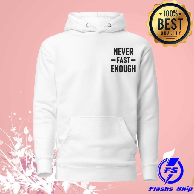 Official Never Fast Enough LS Hoodie - Lynx Lab Store