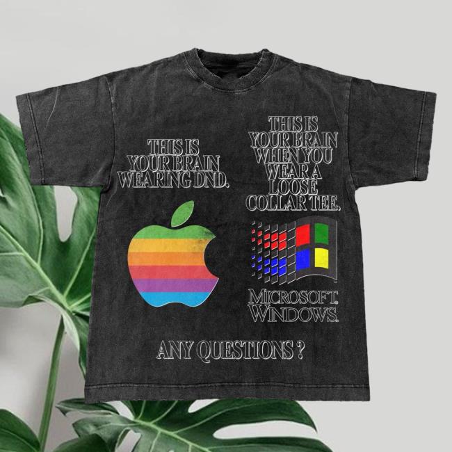 Official Do Not Disturb Clothing Store Shop Dnd By Ferris This Is Your Brain T-Shirt Black