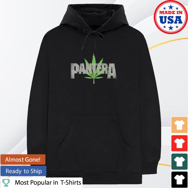 Official Pantera Merch Store Pantera Pot Leaf Crewneck Sweatshirt