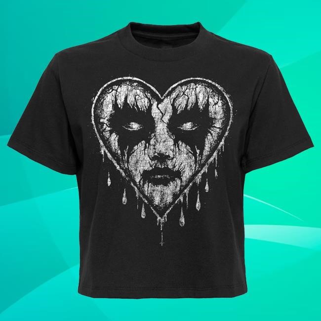 Authentic Women's Blackcraft Cult Corpse Paint Top