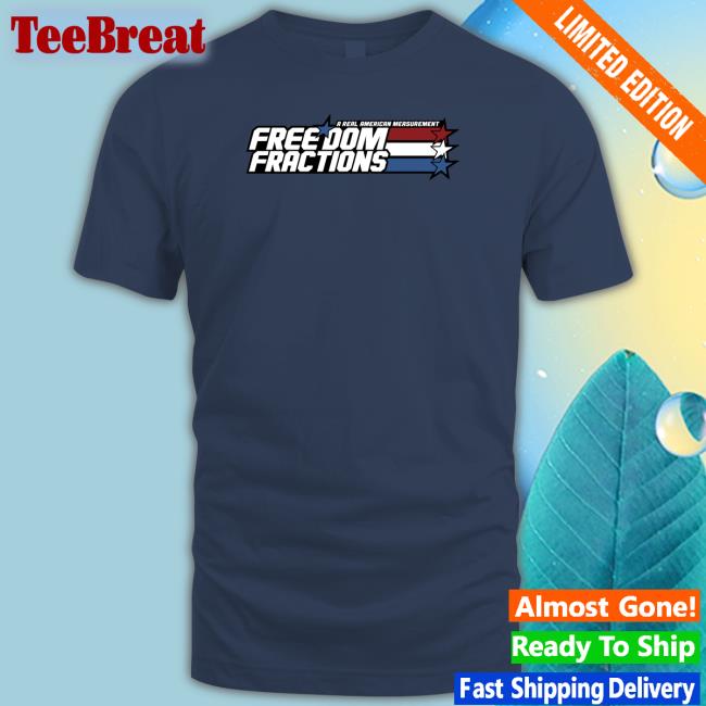 A Real American Measurement Freedom Fractions Tank Top