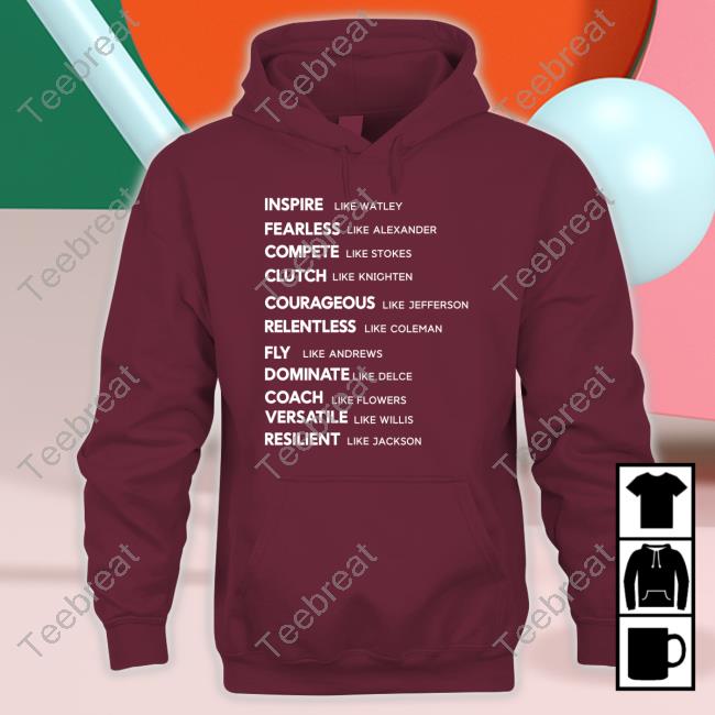Official Courtney Deifel Inspire Like Watley Fearless Like Alexander Shirt