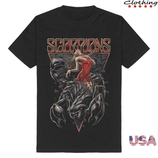Official Scorpions Hurricane Shirts