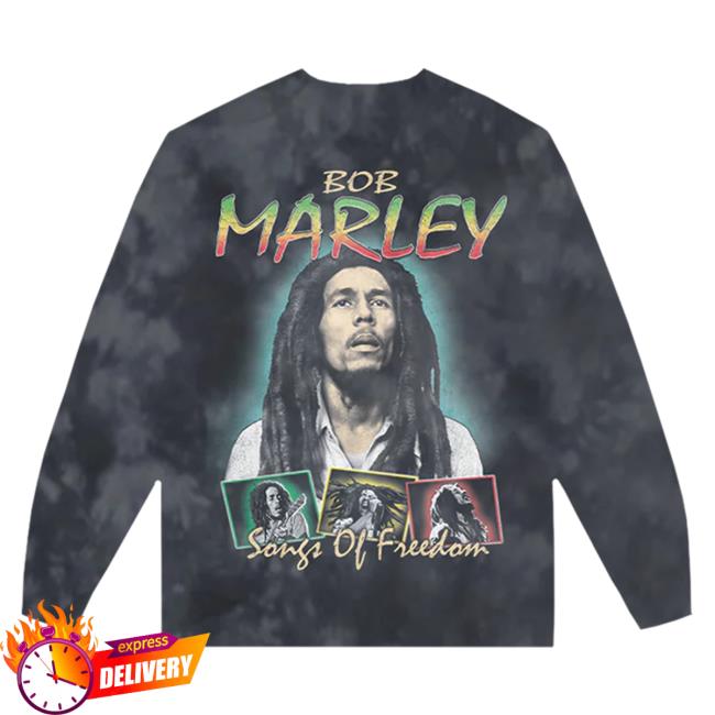 Official Bob Marley Merch Store Shop Bob Marley Tie-Dye Long Sleeve Shirts