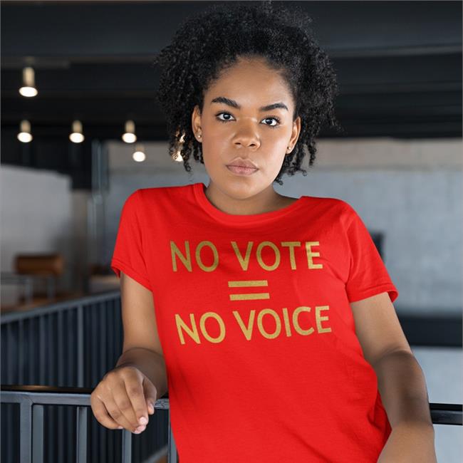 No Vote No Voice Tee Shirt Roland Martin