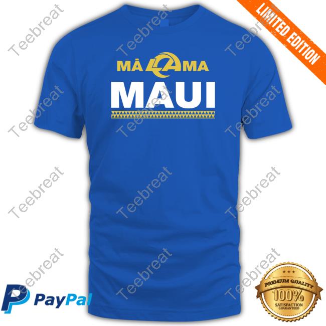 Los Angeles Rams Store Los Angeles Rams x Maui Relief T-Shirt