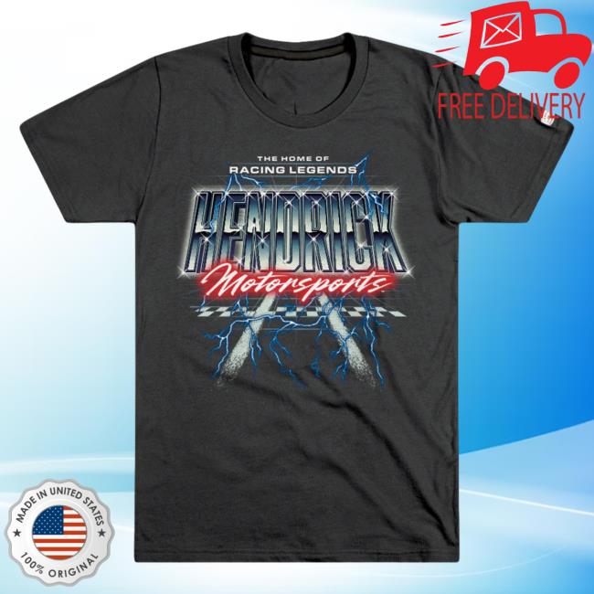 Official Hendrick Motorsports "Home Of Racing Legends" Retro T-Shirts