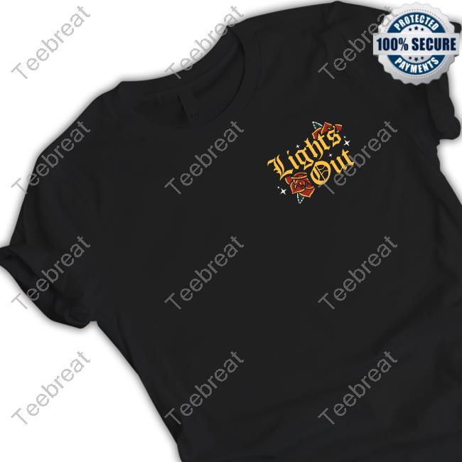 Official Lights Out Podcast Merch Store Candle Flash Short Sleeve TShirt Lights Out Clothing Shop