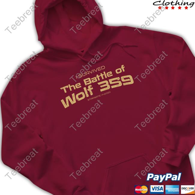 Todd Stashwick I Survived The Battle Of Wolf 359 Shirts Todd Stashwick I Survived The Battle Of Wolf 359 T Shirts