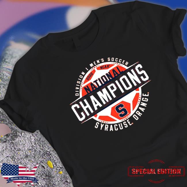 2022 Men’s Soccer NCAA National Champions Syracuse Orange Hooded Sweatshirt