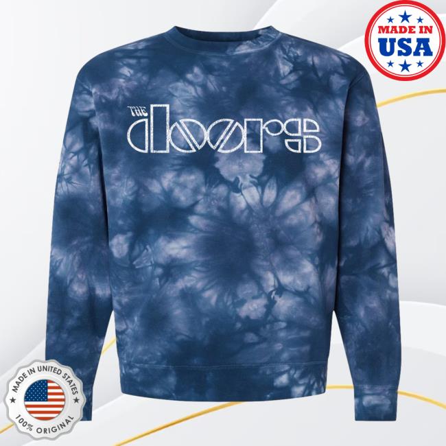 Official The Doors Tie-Dye Series 9 Logo Crewneck